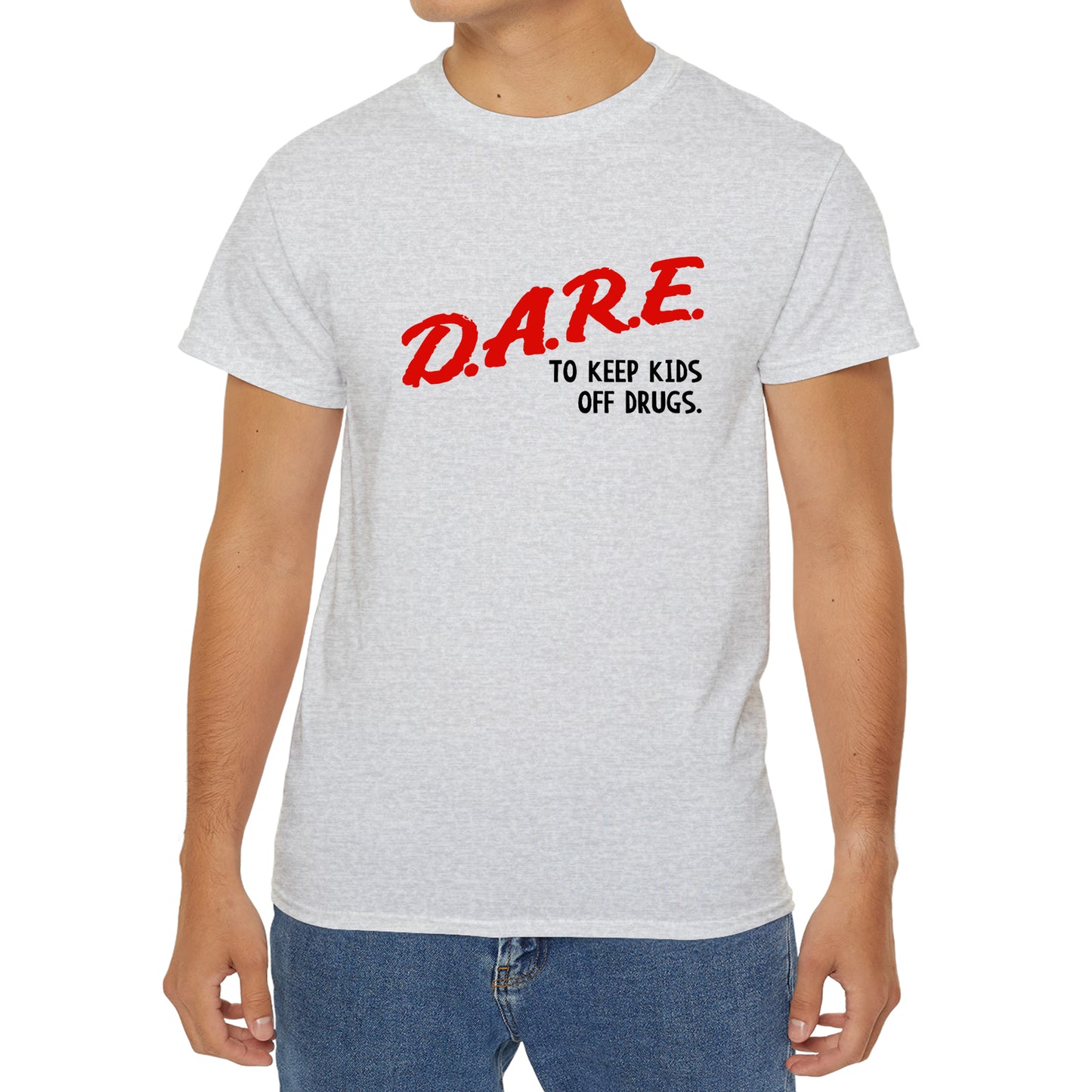 DARE To Keep Kids Off Drugs Logo T-Shirt Size S to 3XL