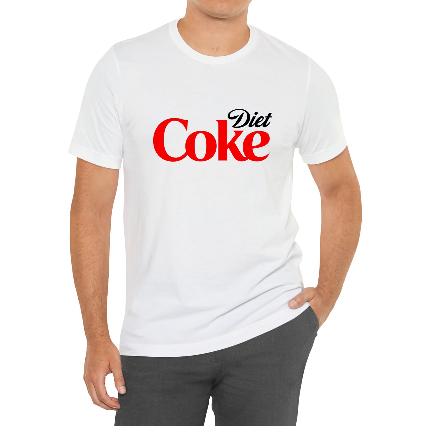 DIET COKE Soda Soft Drink Logo T-Shirt Size S to 3XL