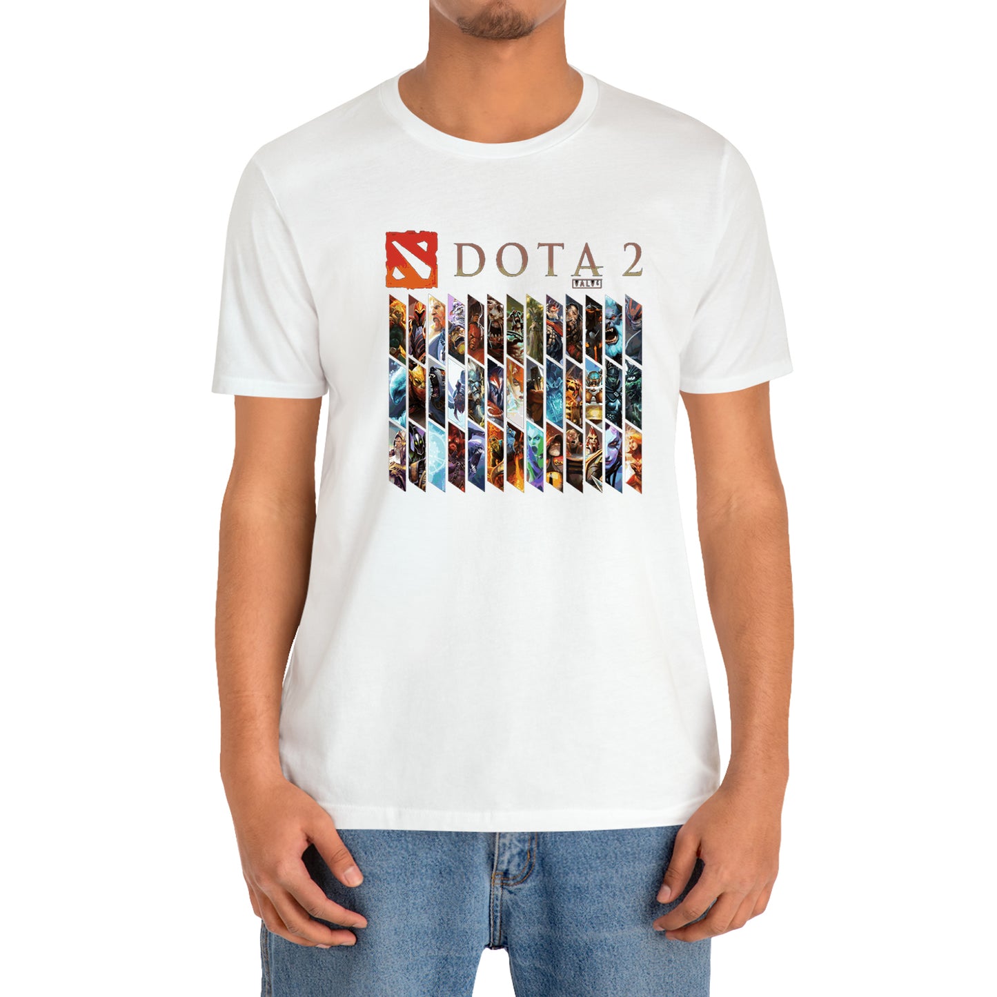 DOTA 2 Game Heroes Logo T-Shirt Size S to 3XL