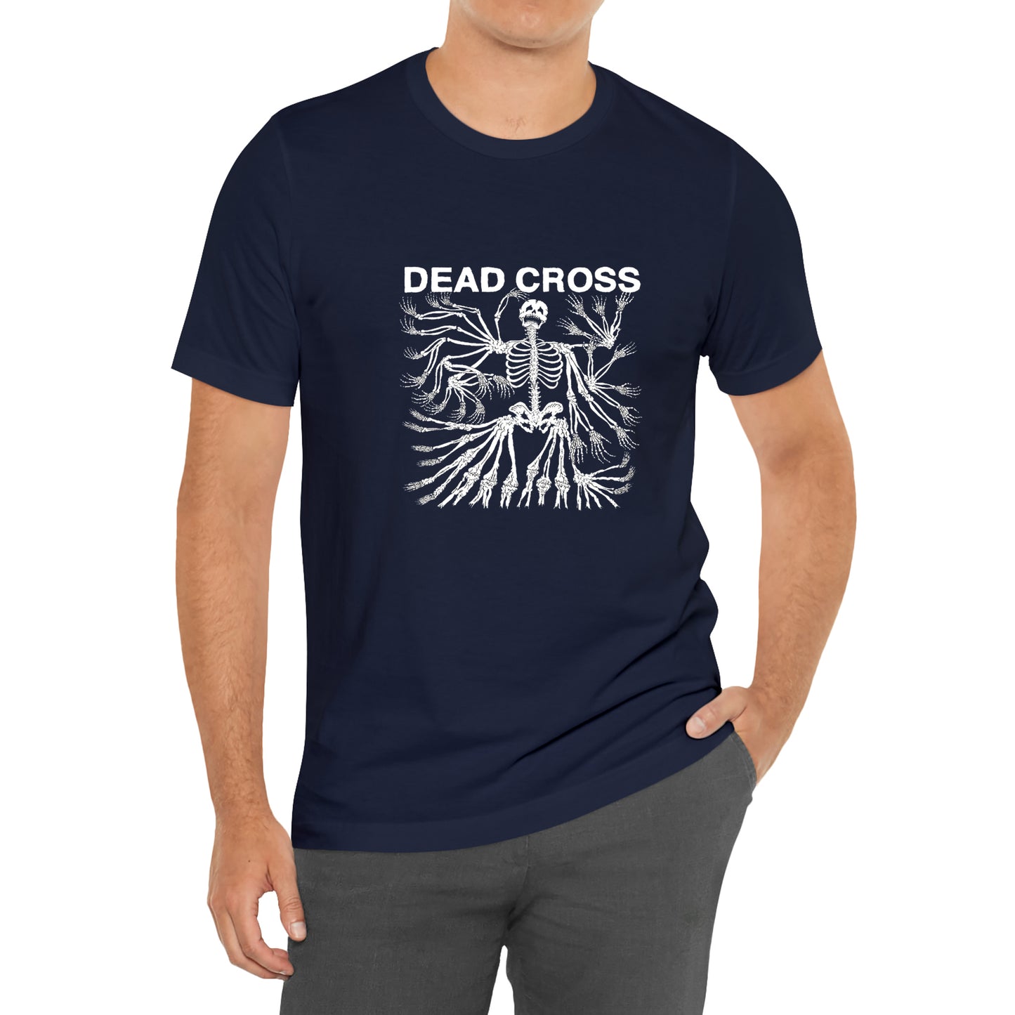 Dead Cross Skull American Crossover Thrash Supergroup Logo Symbol T-Shirt Size S to 3XL