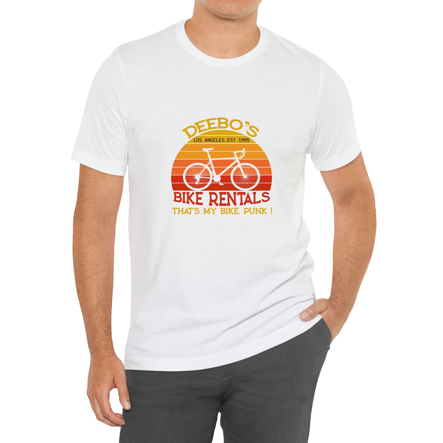 Deebo's Bike Rentals Logo T-Shirt Size S to 3XL