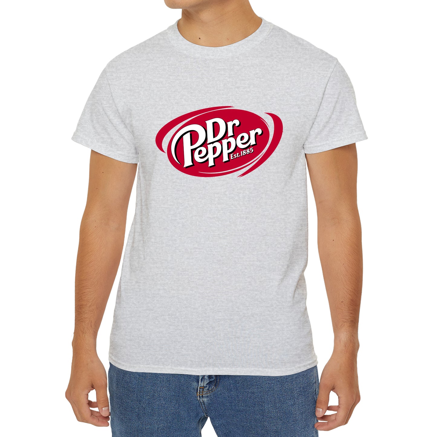 Dr Pepper Logo T-Shirt Size S to 3XL