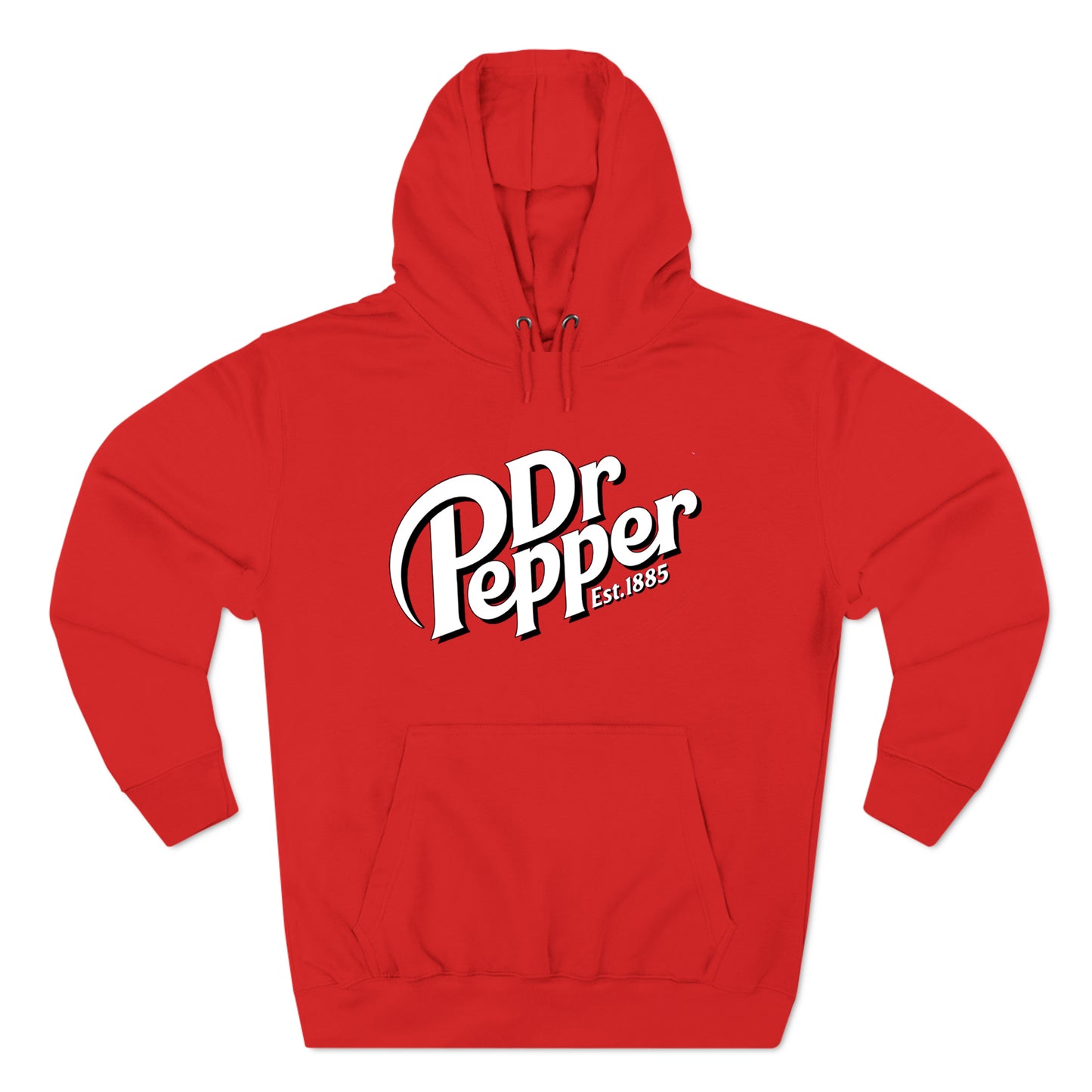 Dr Pepper Logo Red Hoodie Sweatshirt Size S to 3XL