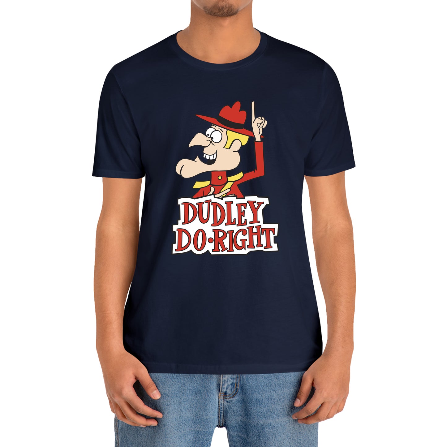 Dudley Do Right Logo T-Shirt Size S to 3XL