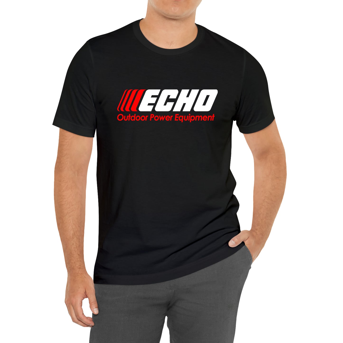 ECHO Outdoor Power Equipment Logo T-Shirt Size S to 3XL