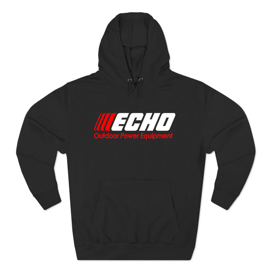 ECHO Outdoor Power Equipment Logo Black Hoodie Sweatshirt Size S to 3XL