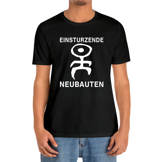 EINSTURZENDE NEUBAUTEN Rock Band Logo Black T-Shirt Size S to 3XL