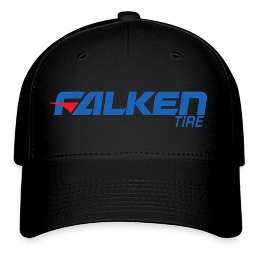 Falken Tires Logo Symbol Black Baseball Cap Hat Size Adult S/M and L/XL