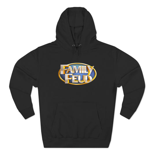 Family Feud Gameshow Logo Black Hoodie Sweatshirt Size S to 3XL