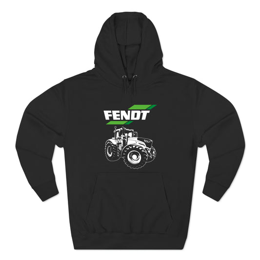 Fendt Tractor Heavy Machine Logo Black Hoodie Sweatshirt Size S to 3XL