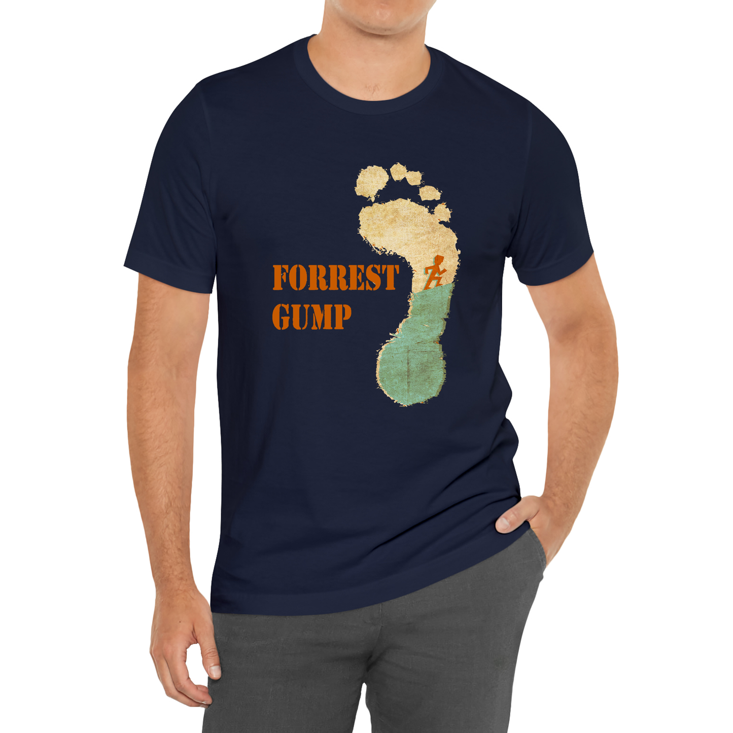 Run Forrest Run Forest Gump T-Shirt Size S to 3XL