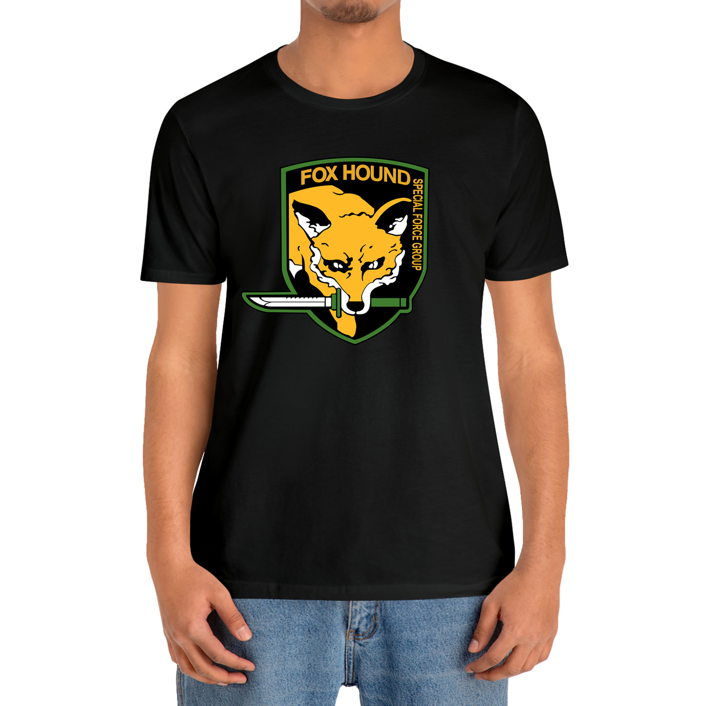 Foxhound Fox Hound Special Force Group Logo T-Shirt Size S to 3XL