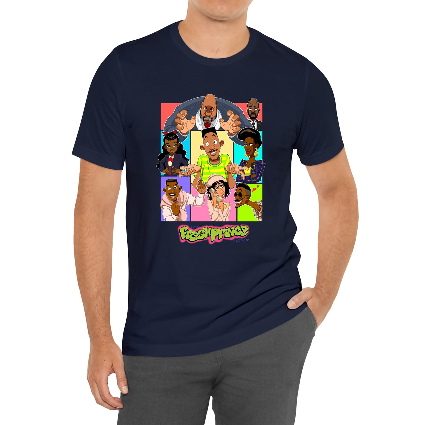 The Fresh Prince of Bel Air 90's TV Show T-Shirt Size S to 3XL