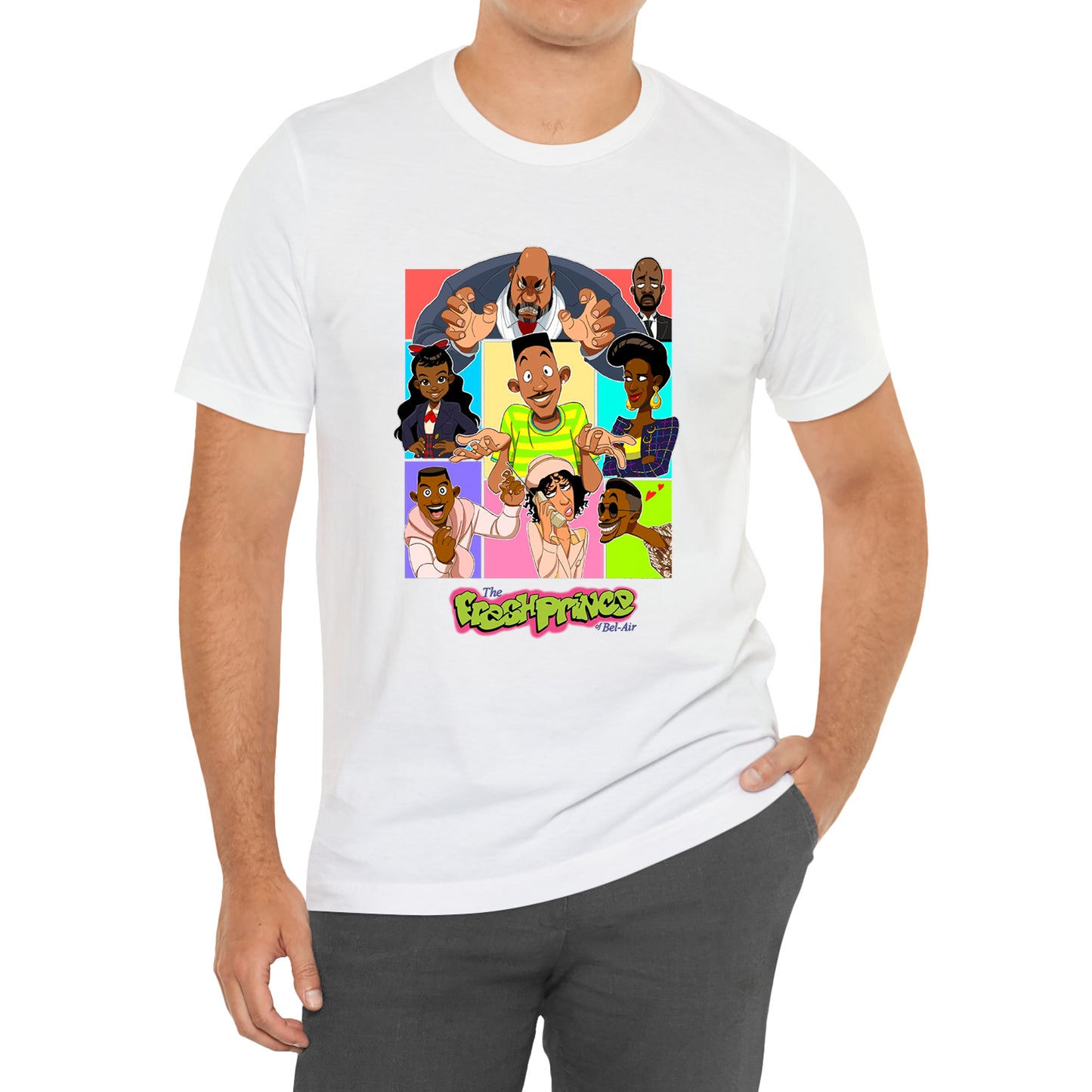 The Fresh Prince of Bel Air 90's TV Show T-Shirt Size S to 3XL