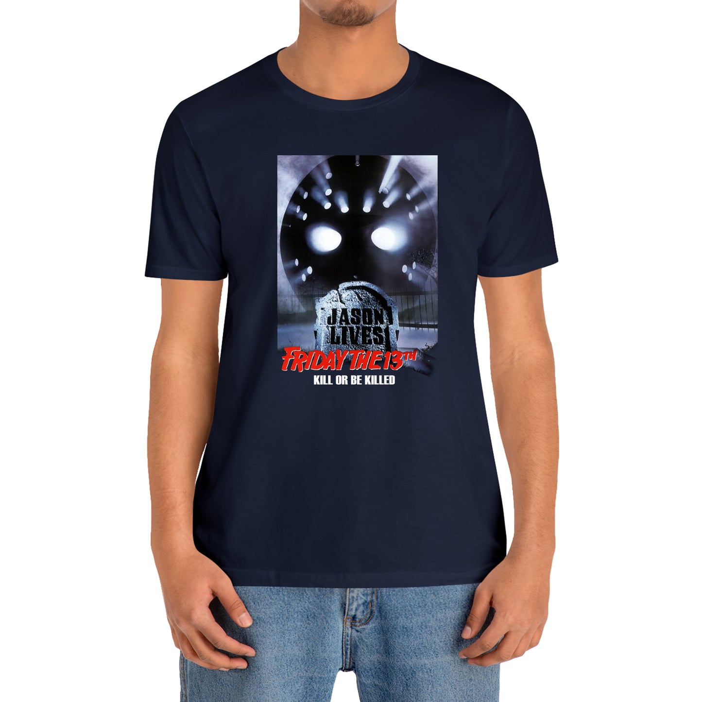 Friday The 13th Movie Horror Logo T-Shirt Size S to 3XL