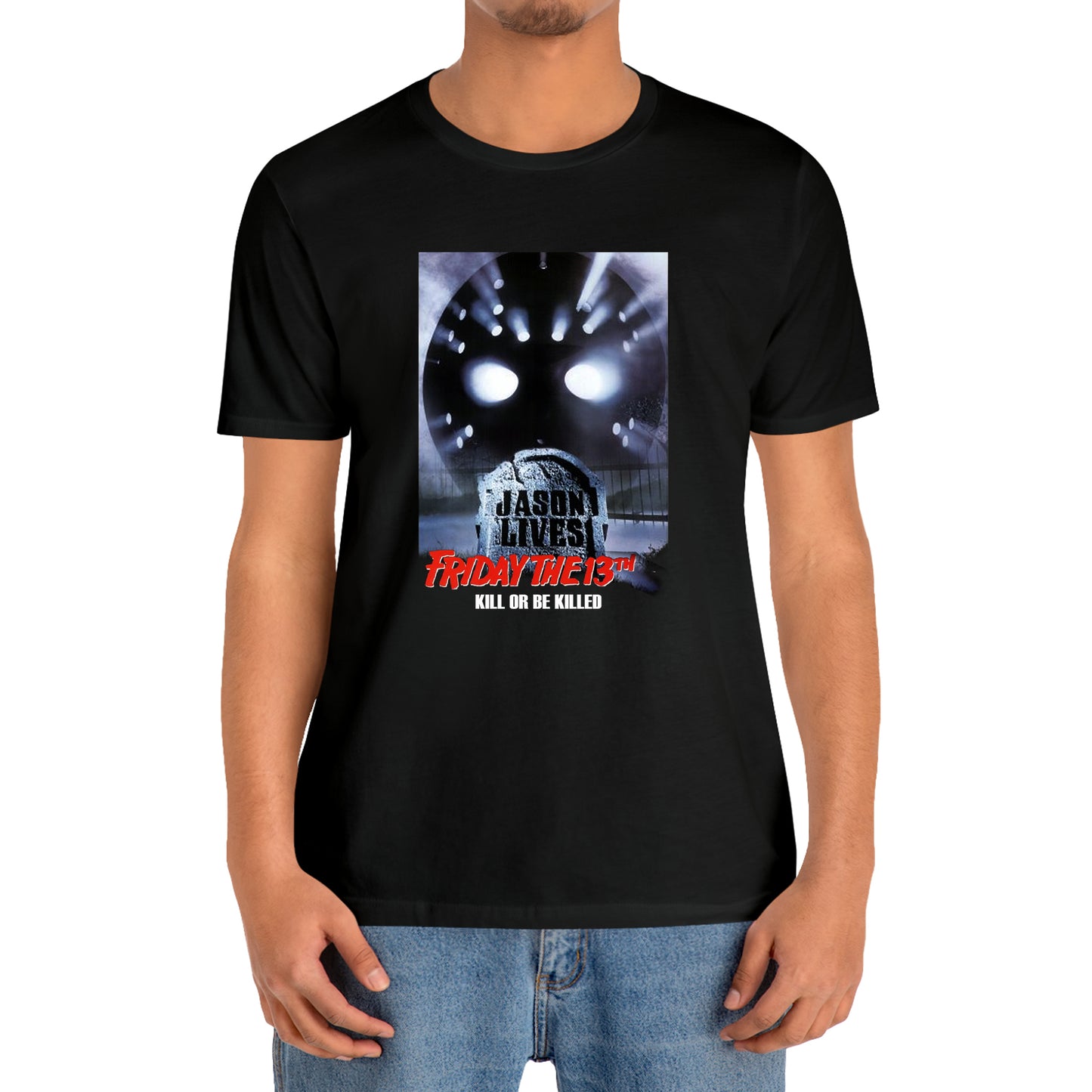 Friday The 13th Movie Horror Logo T-Shirt Size S to 3XL