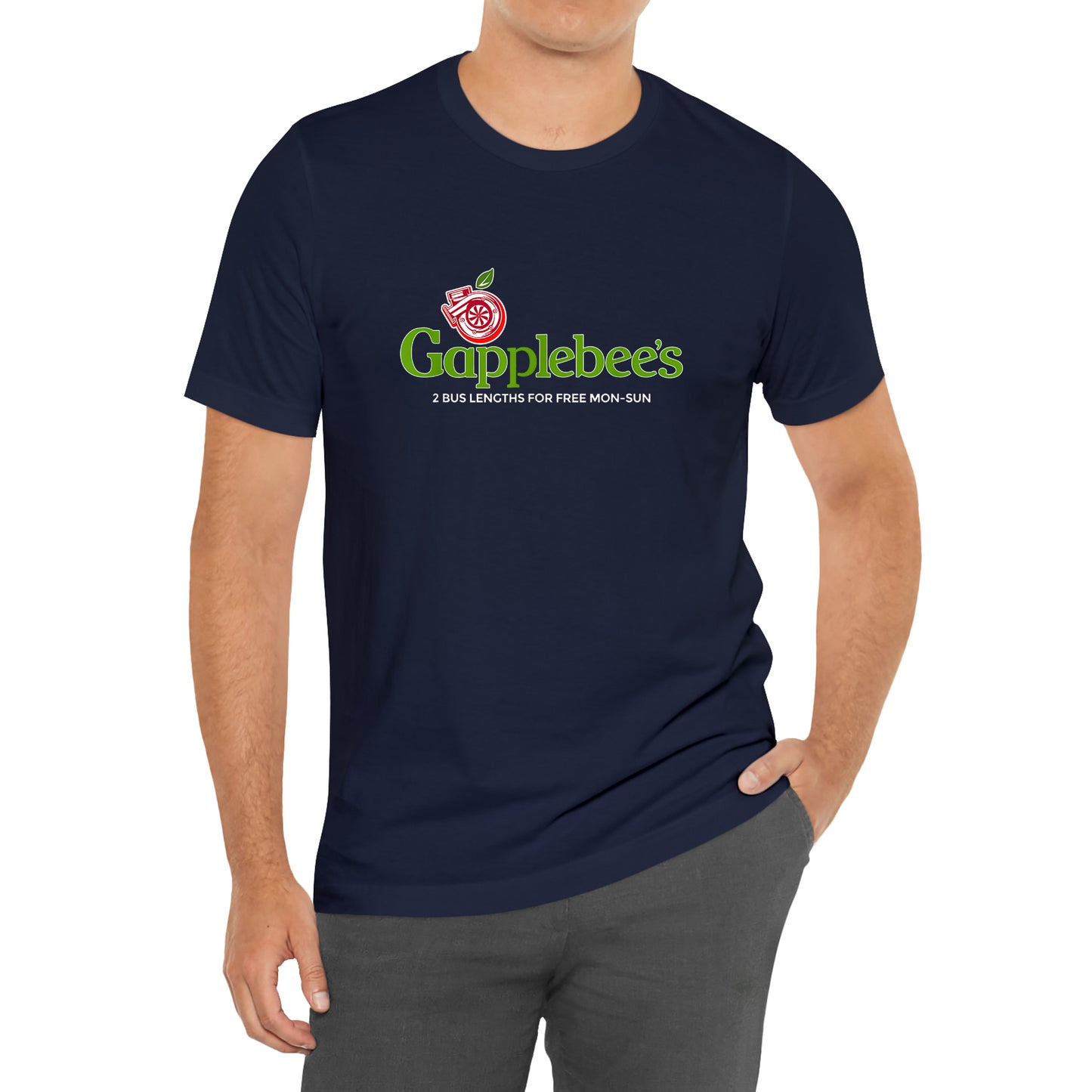 GAPPLEBEES RACING Logo T-Shirt Size S to 3XL