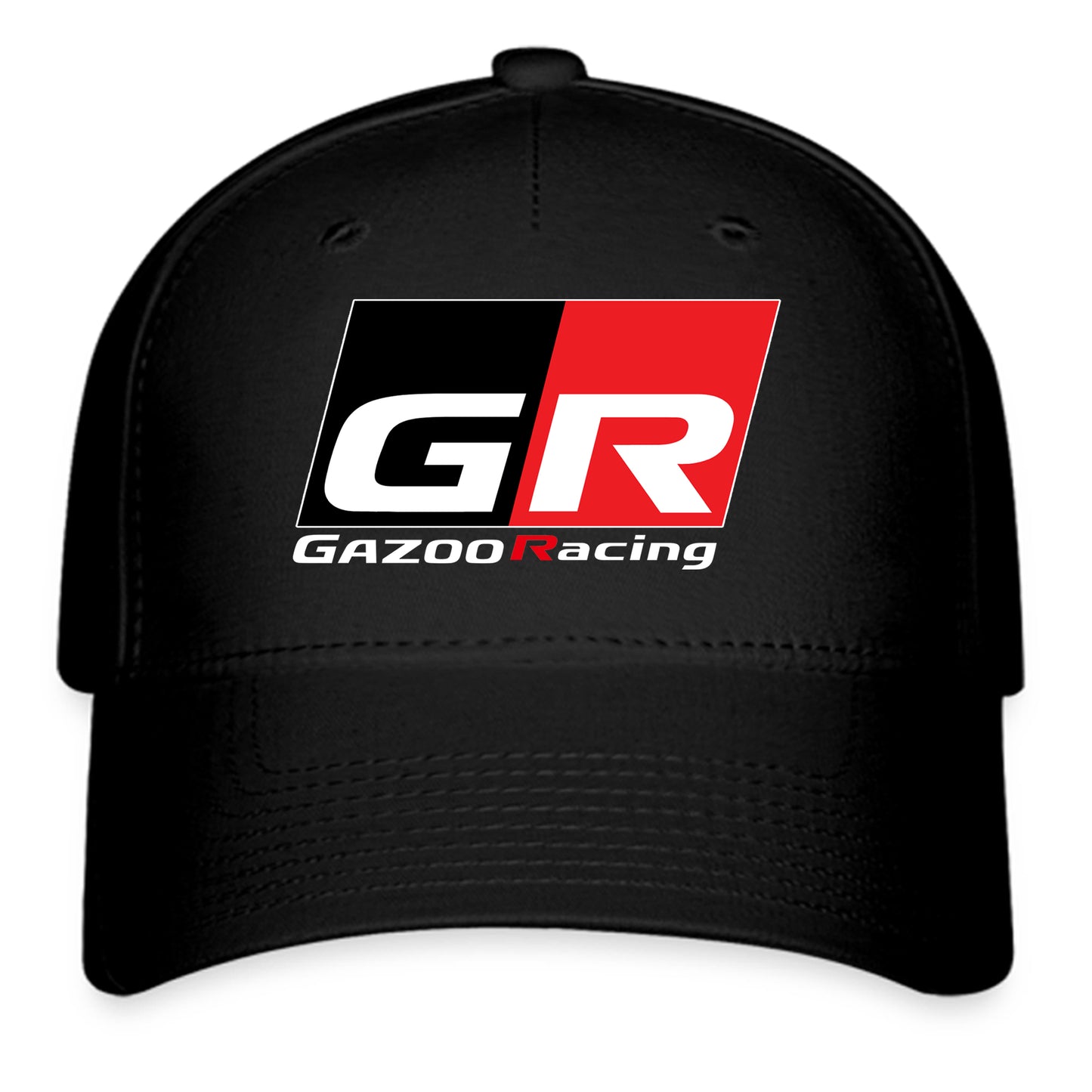 GR Gazoo Racing Japan Tuner Logo Symbol Black Baseball Cap Hat Size Adult S/M and L/XL