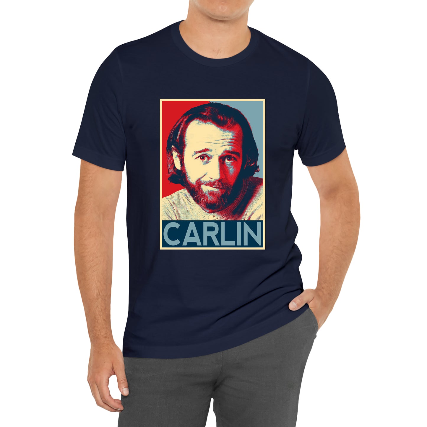 George Carlin Stand Up Comedy T-Shirt Size S to 3XL