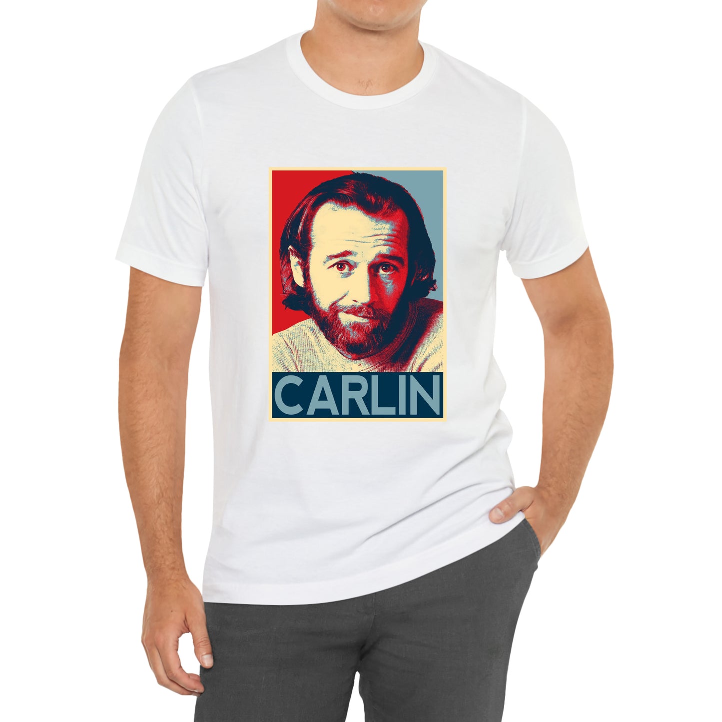 George Carlin Stand Up Comedy T-Shirt Size S to 3XL