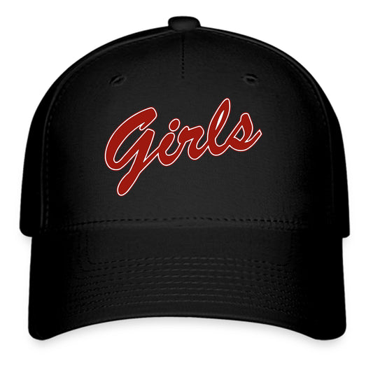 Girls Logo Friends TV Show Symbol Black Baseball Cap Hat Size Adult S/M and L/XL