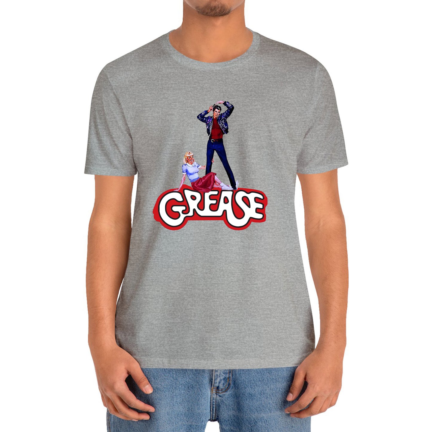 Grease Movie Logo T-Shirt Size S to 3XL