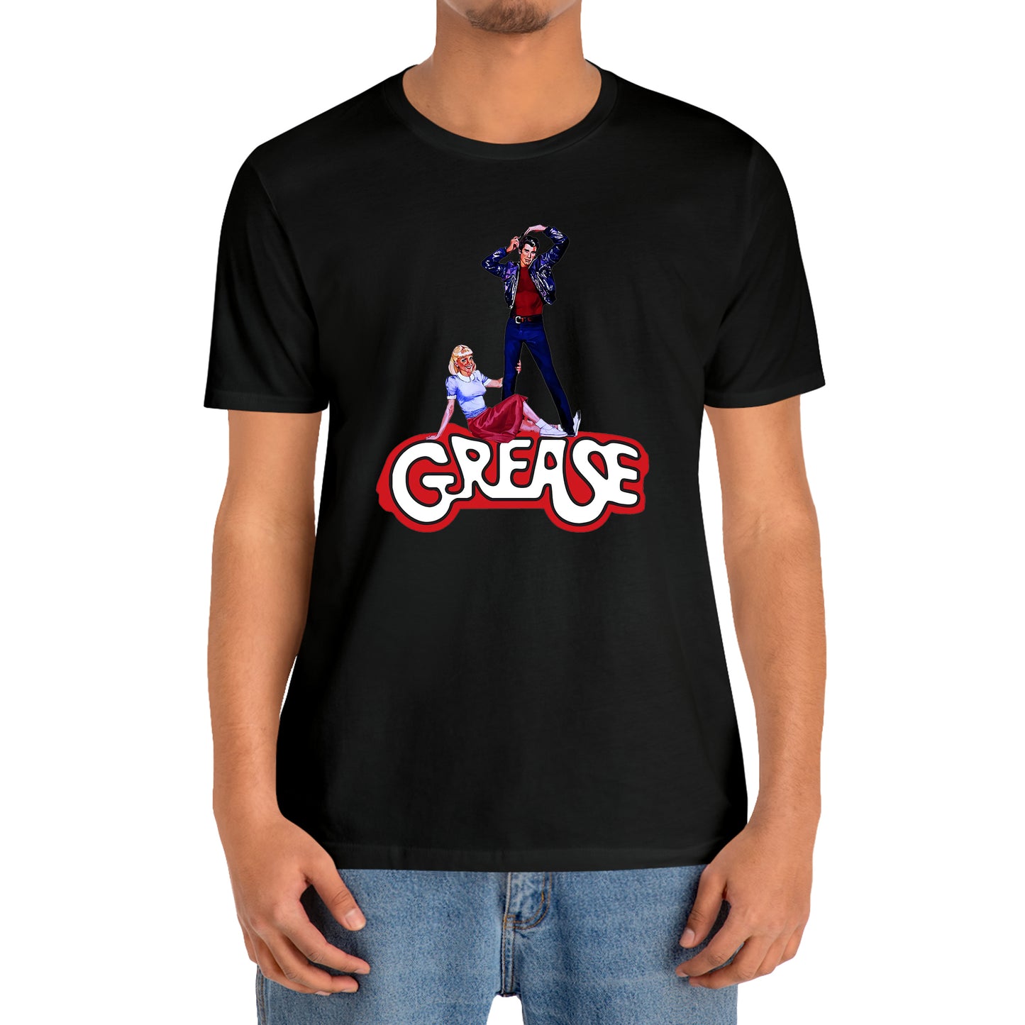 Grease Movie Logo T-Shirt Size S to 3XL