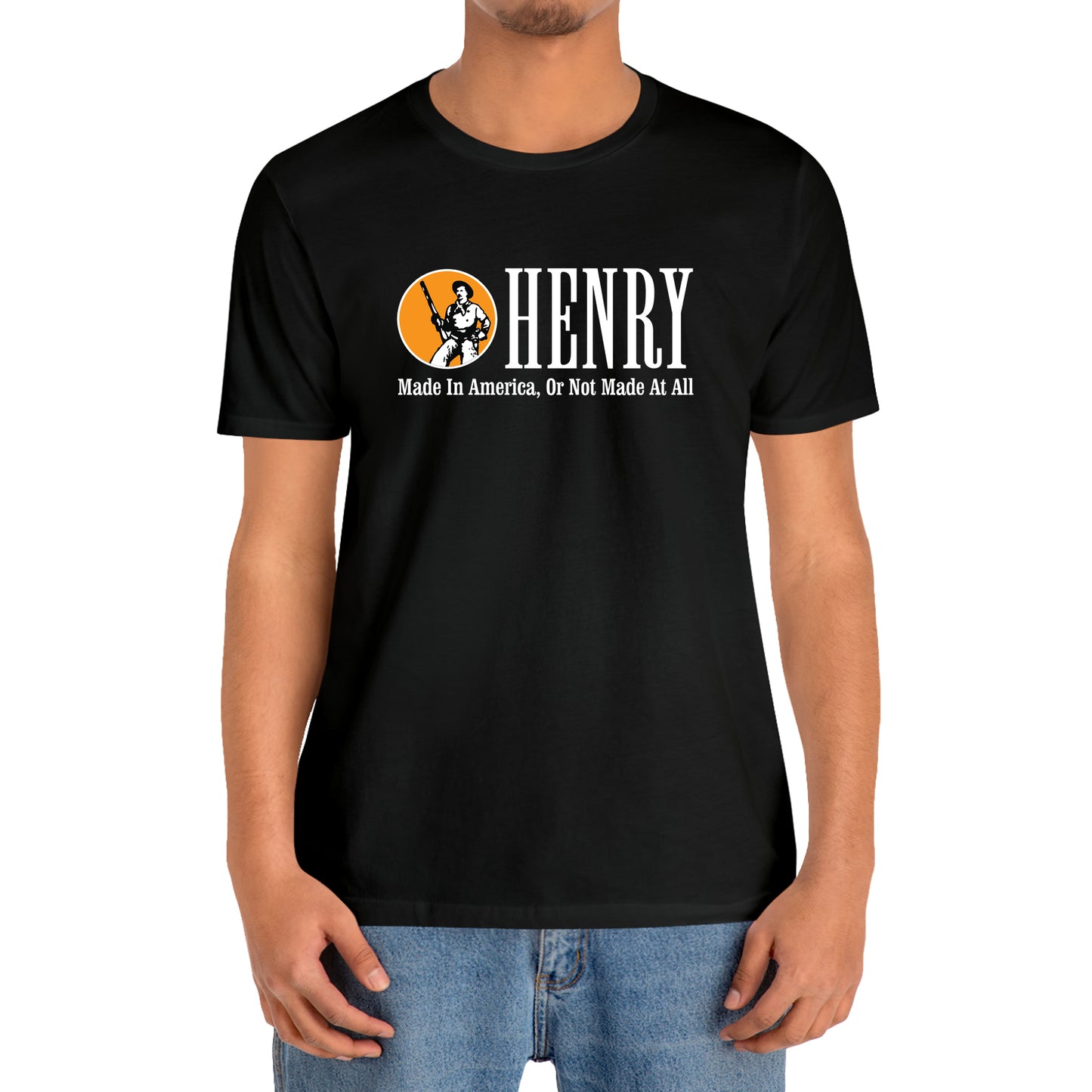 Henry Repeating Arms America Logo T-Shirt Size S to 3XL