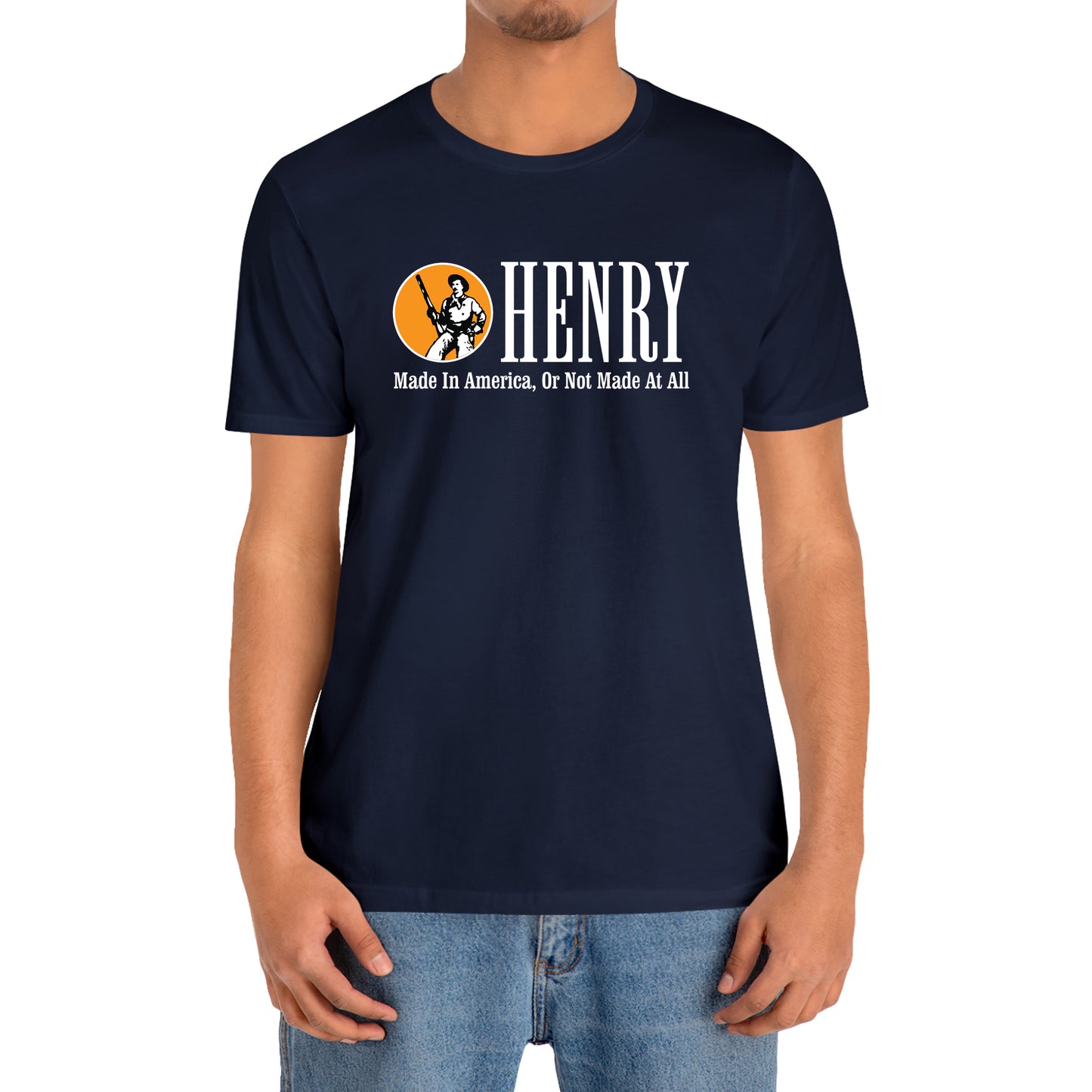 Henry Repeating Arms America Logo T-Shirt Size S to 3XL