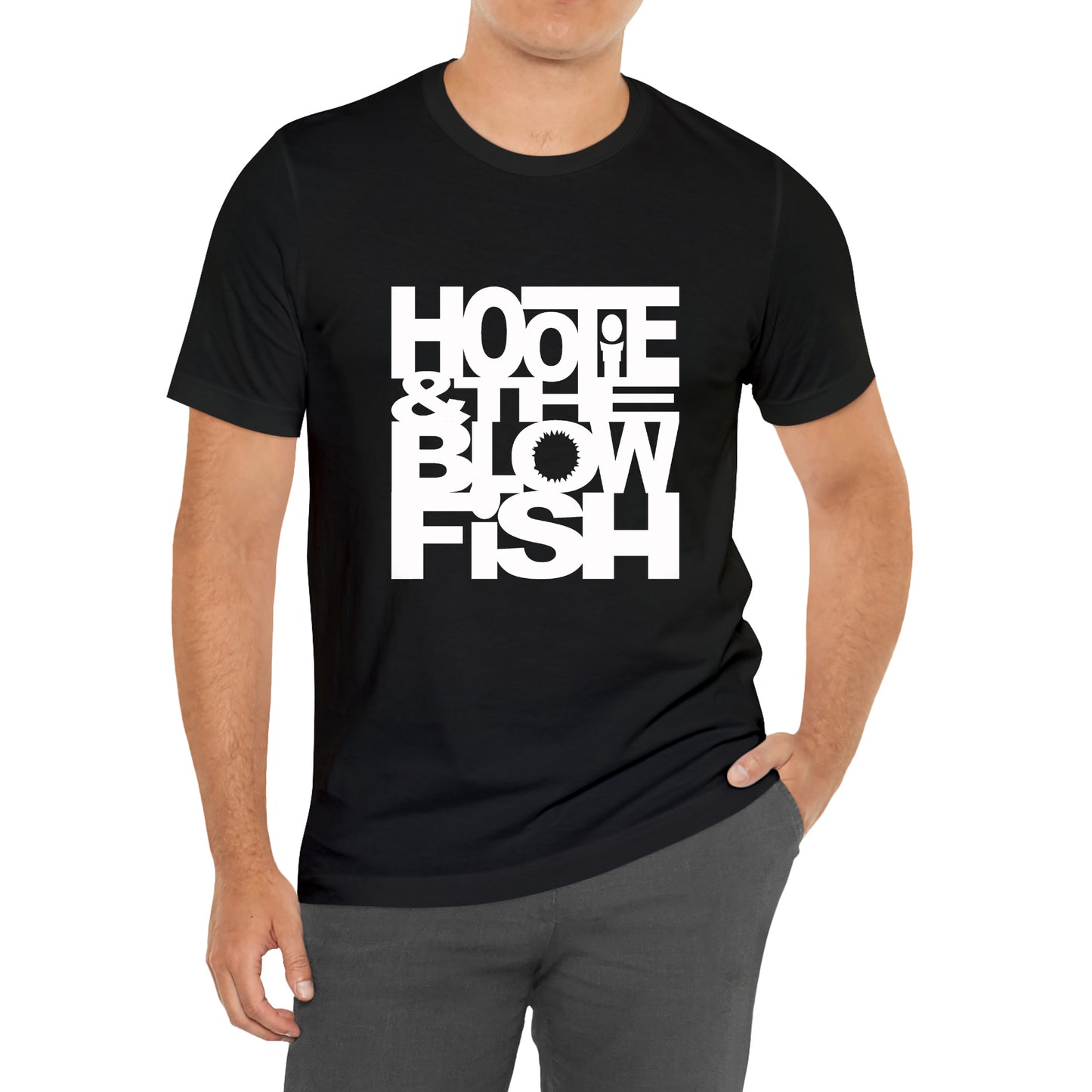 Hootie n THe Blowfish Rock Band Symbol Black T-Shirt Size S to 3XL