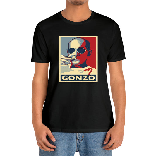 Hunter S Thompson GONZO Logo T-Shirt Size S to 3XL