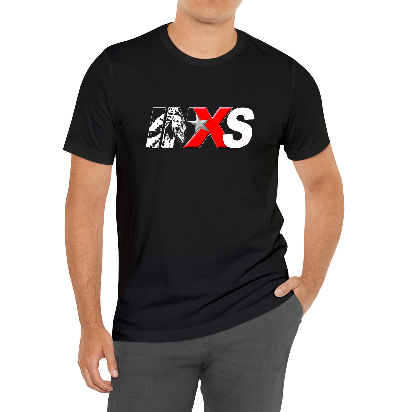 INXS Show Logo T-Shirt Size S to 3XL