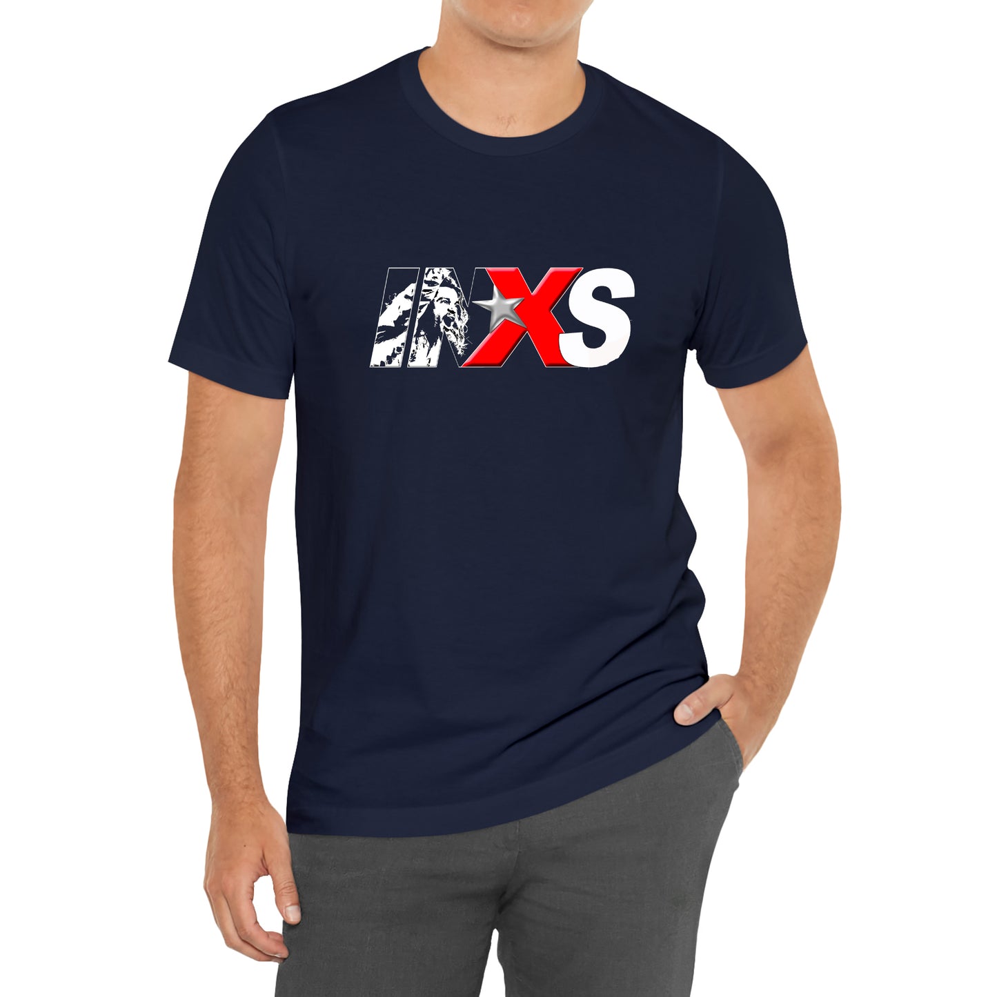 INXS Show Logo T-Shirt Size S to 3XL