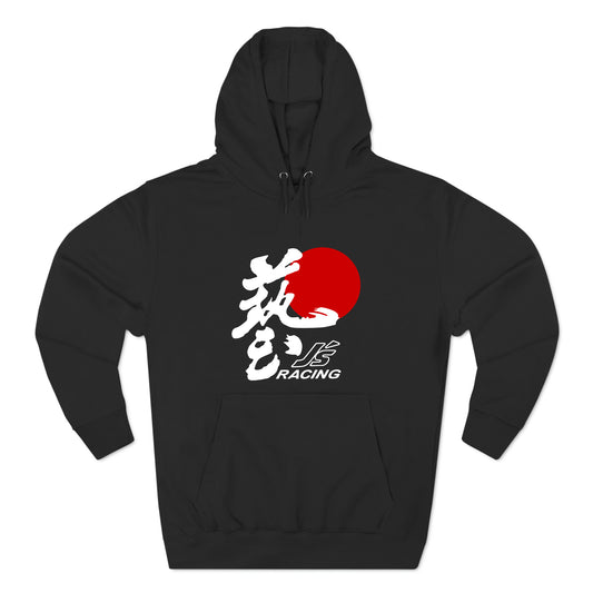 JS J'S Racing Japan Tuner Racing Car Logo Black Hoodie Sweatshirt Size S to 3XL