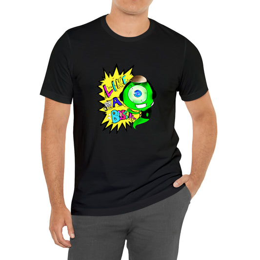 Jacksepticeye Like A Boss Youtuber Logo T-Shirt Size S to 3XL