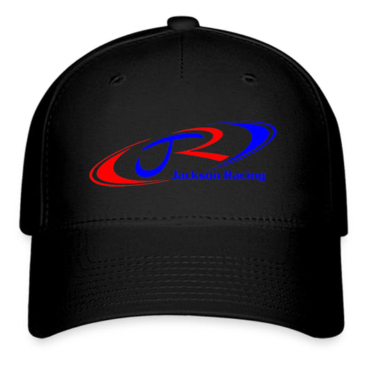 Jackson Racing Motorcycles Logo Symbol Black Baseball Cap Hat Size Adult S/M and L/XL