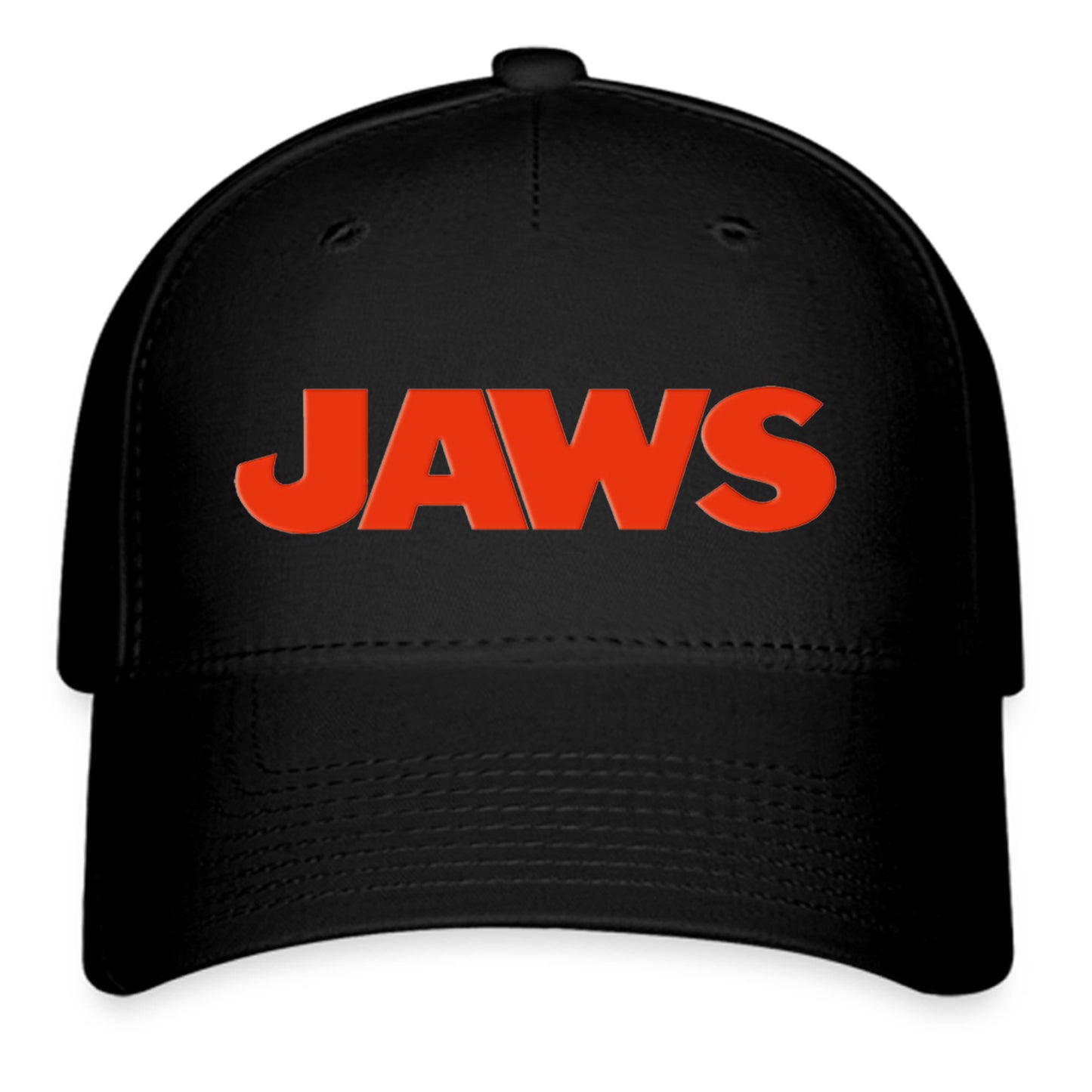 Jaws American Thriller Film Logo Symbol Black Baseball Cap Hat Size Adult S/M and L/XL