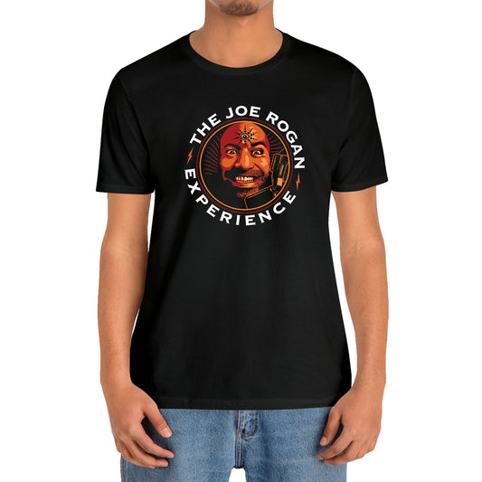 Joe Rogan Experience JRE Podcast Logo Black T-Shirt Size S to 3XL