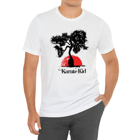 The Karate Kid Bonsai Symbol White T-Shirt Size S to 3XL