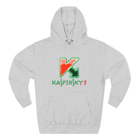 Kaspersky Lab Anti Virus Logo Gray Hoodie Sweatshirt Size S to 3XL