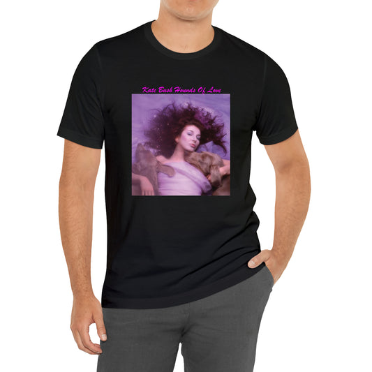 Kate Bush Hounds Of Love Rock Band Black T-Shirt Size S to 3XL