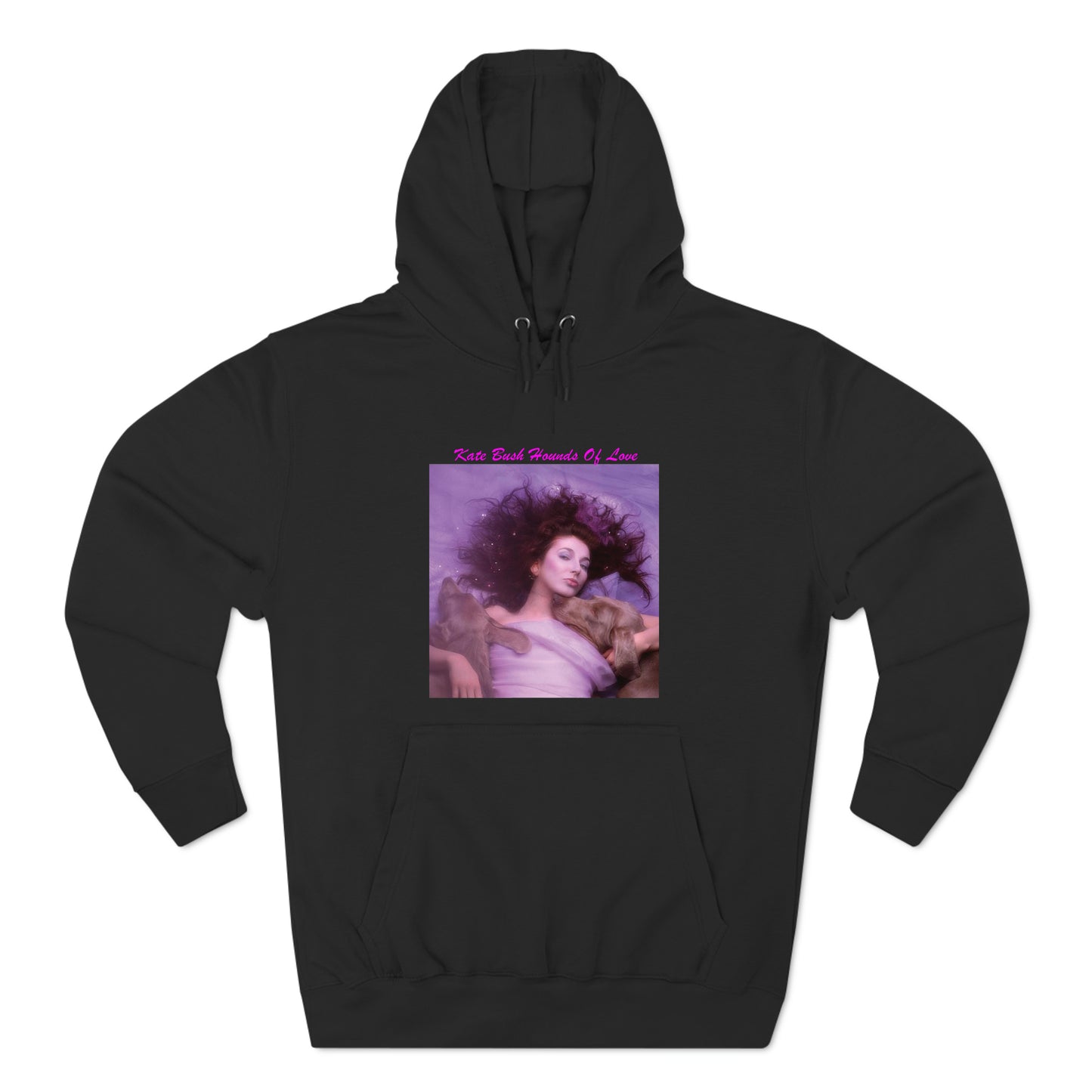 Kate Bush Hounds Of Love Rock Band Logo Black Hoodie Sweatshirt Size S to 3XL