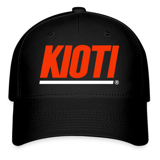 Kioti Tractor Logo Symbol Black Baseball Cap Hat Size Adult S/M and L/XL