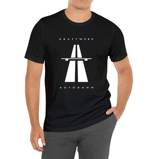 Kraftwerk Autobahn Pop Band Music Legend Black T-Shirt Size S to 3XL