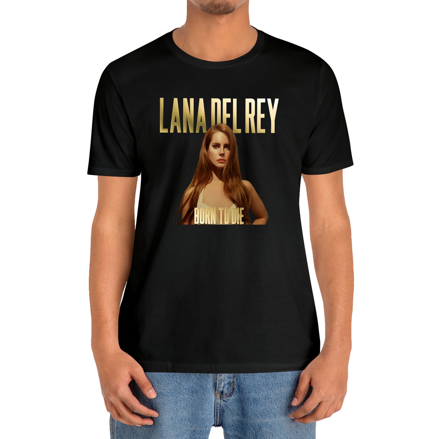 Lana Del Rey Born To Die Famous Singer Black T-Shirt Size S to 3XL