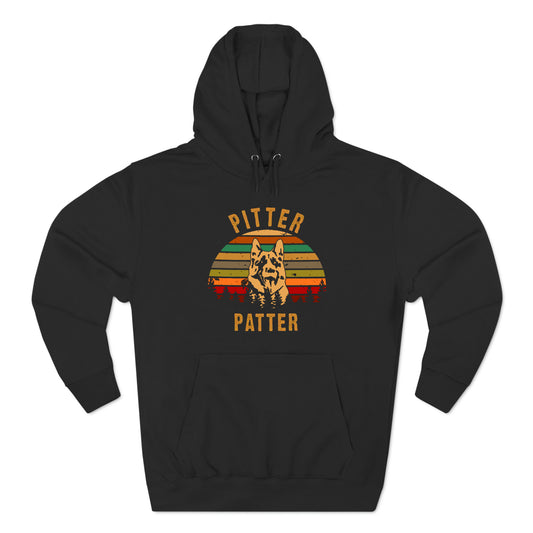 Letterkenny Pitter Patter Dog TV Show Logo Black Hoodie Sweatshirt Size S to 3XL