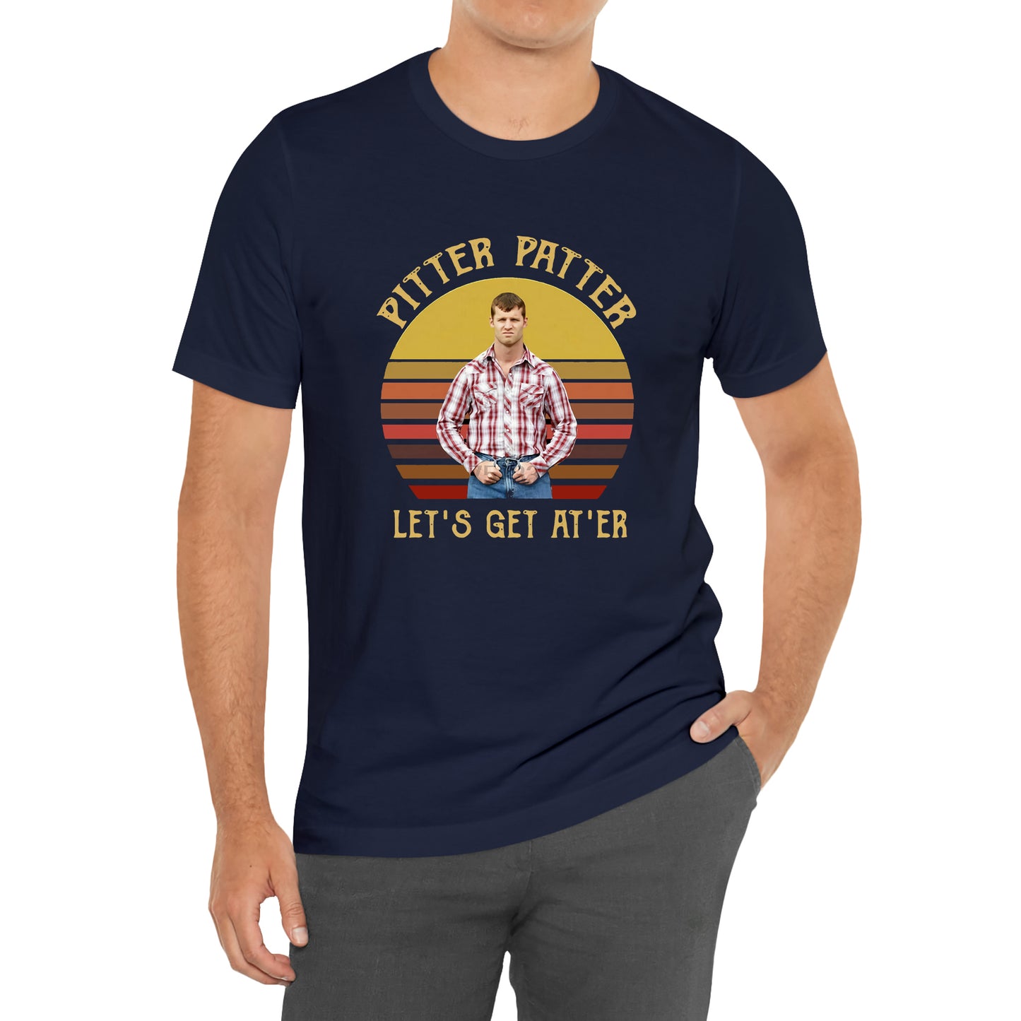 Letterkenny Pitter Patter Let's Get At'Er T-Shirt Size S to 3XL