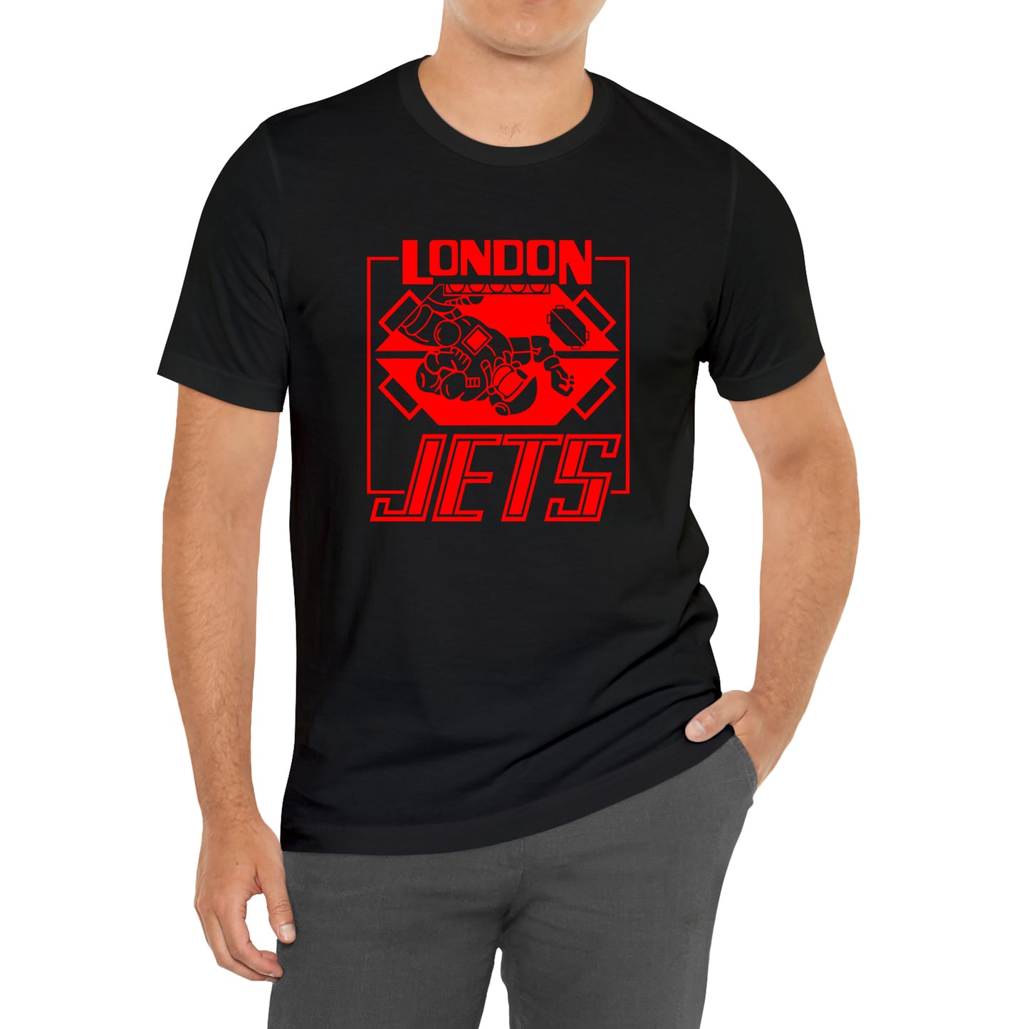 London Jets Jupiter Mining Corporation Symbol T-Shirt Size S to 3XL