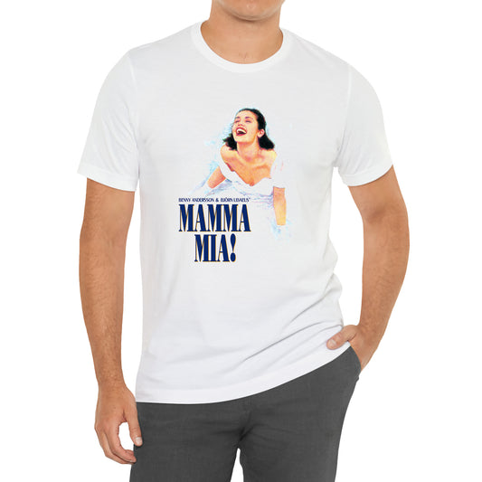 Mamma Mia Broadway Musical Show White T-Shirt Size S to 3XL