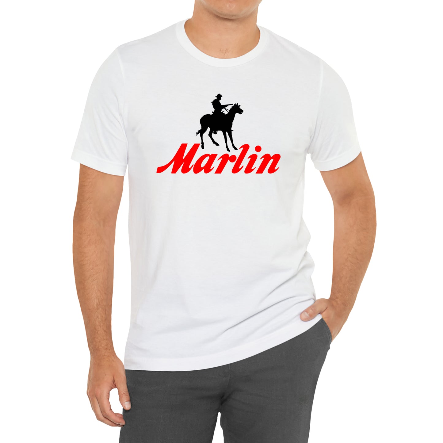 Marlin Guns Firearms Logo Symbol T-Shirt Size S to 3XL